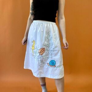 Vintage Beach Skirt
